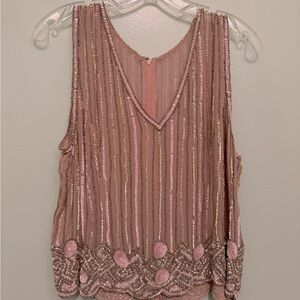 Great Gatsby style Beaded Top